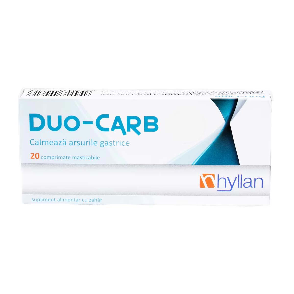 Duo-Carb 20 comprimate Hyllan