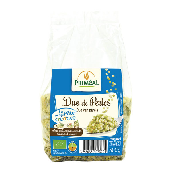 Duo de Perle Bio (grau si spanac) Primeal 500gr