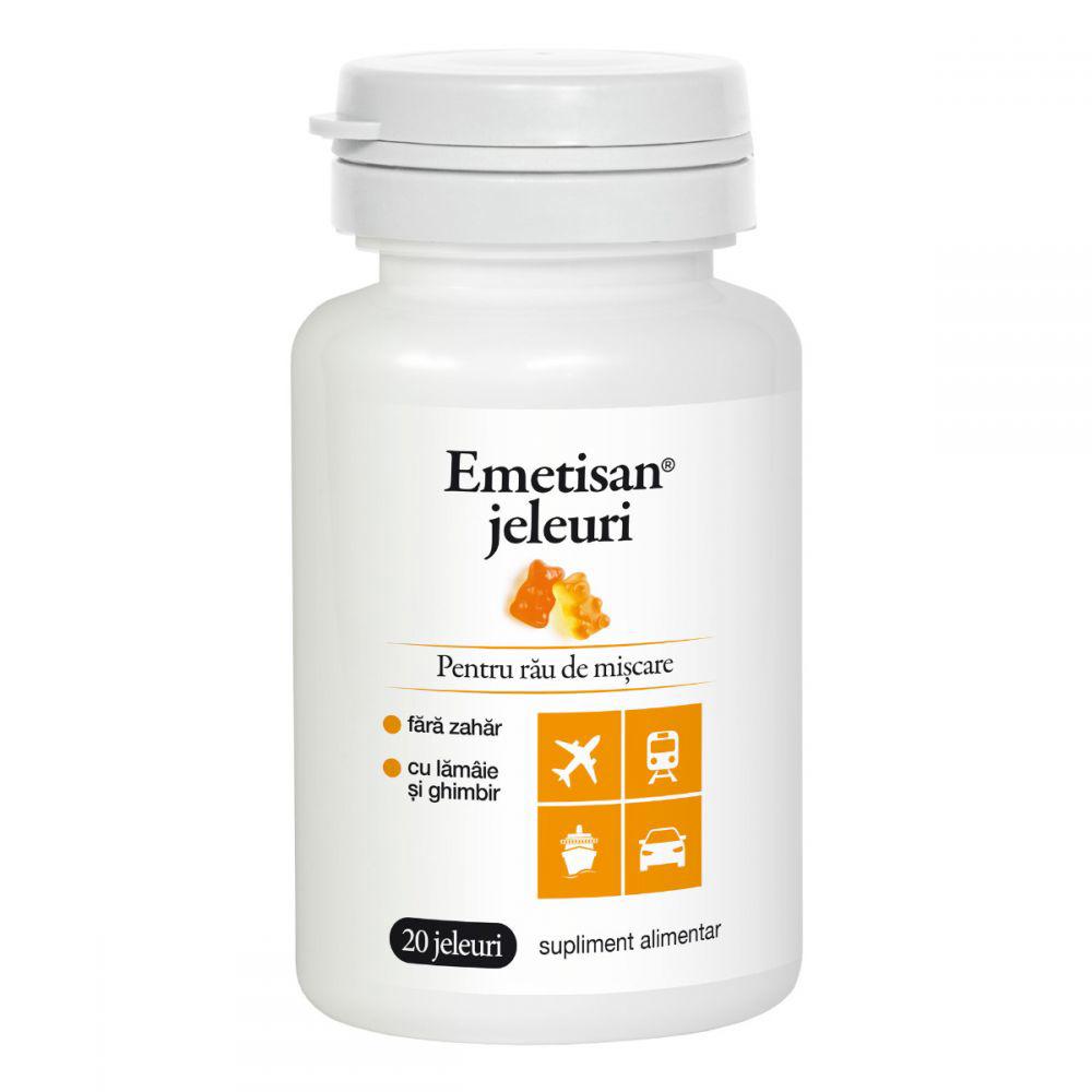 Emetisan cu Ghimbir si Lamaie 20 jeleuri Dacia Plant