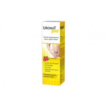 Emulsie Hipoalergenica pentru Igiena Intima Uronat Gold 400ml Zdrovit
