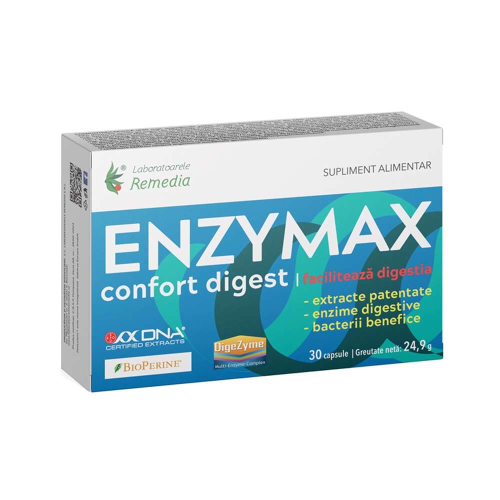 Enzymax Confort Digest 30 capsule Laboratoarele Remedia