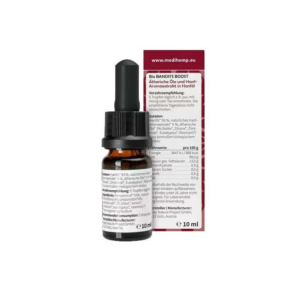 Esenta de Canepa Bandits Boost Eco 10 mililitri Medihemp