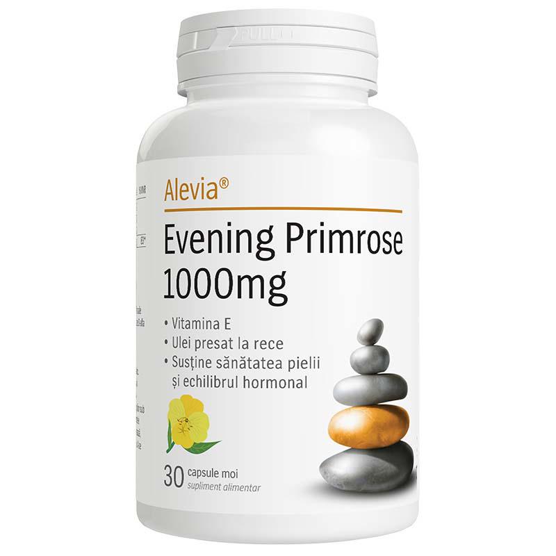Evening Primrose 1000 miligrame 30 capsule Alevia