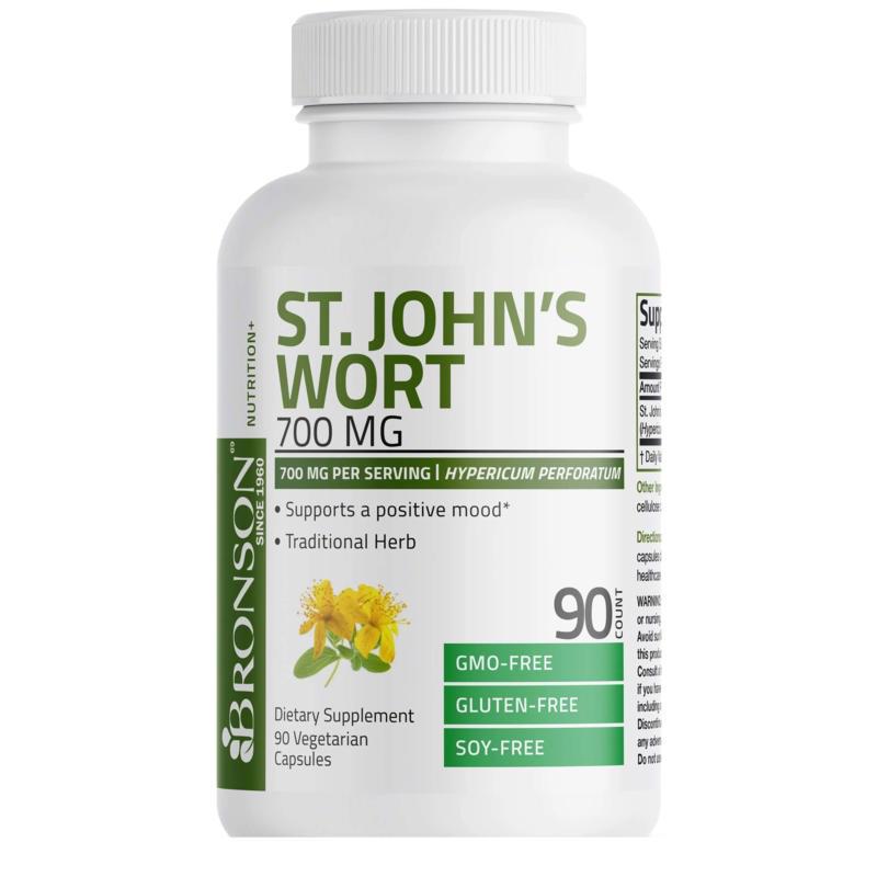 Extract de Sunatoare St. John's Wort 700 miligrame 90 capsule Bronson