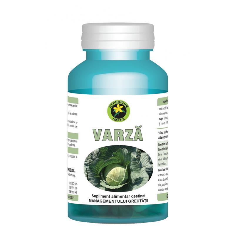 Extract de Varza 60cps Hypericum