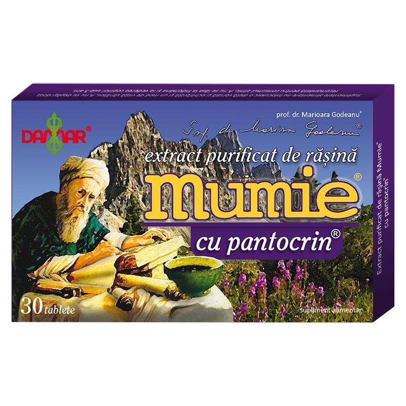 Extract Purificat de Rasina Mumie cu Pantocrin Damar 30tb
