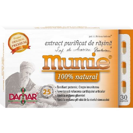 Extract Purificat de Rasina Mumie Damar 30cps