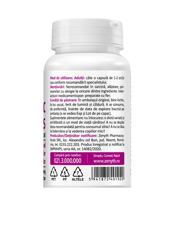 Extract Purificat de Shilajit Fulvic Minerals 30 capsule Zenyth