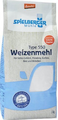 Faina Alba de Grau T550 Bio Demeter Spielberger 1kg 