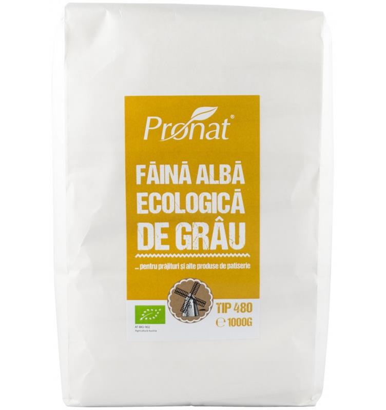 Faina Alba de Grau Tip 480 Bio 1kg Pronat