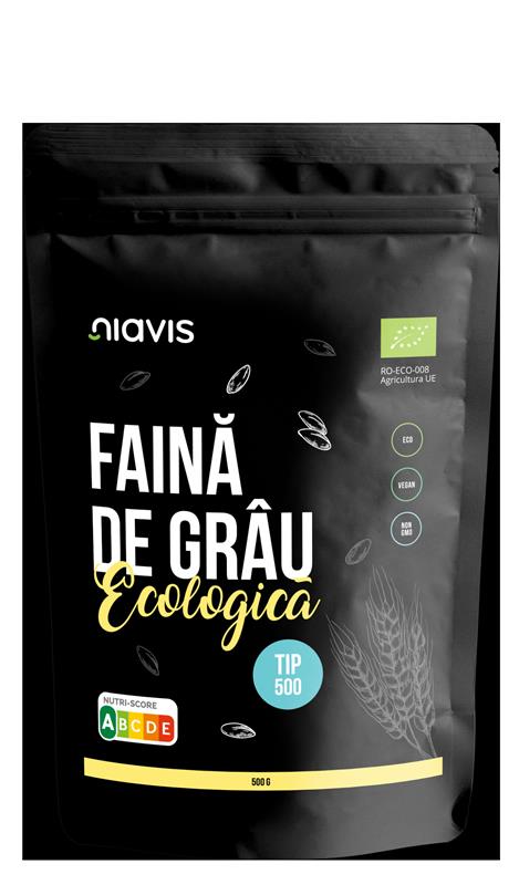 Faina de Grau Tip 500 Bio 500 grame Niavis