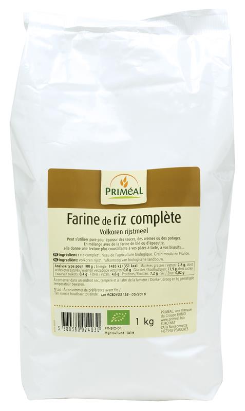 Faina de Orez Integral Bio Primeal 1kg