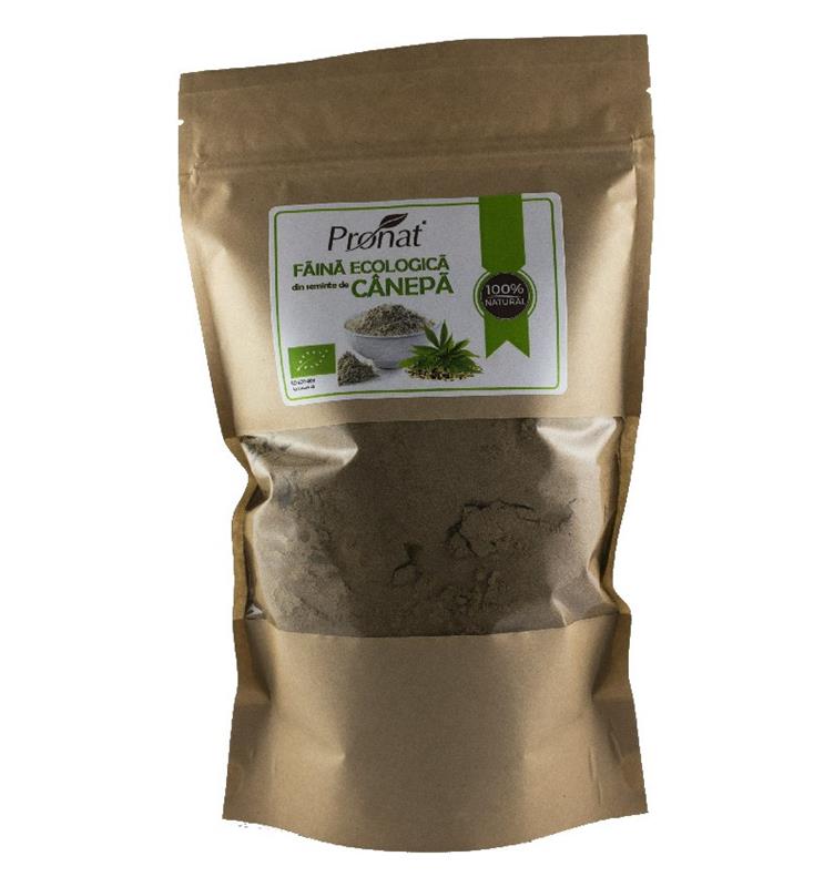 Faina din Seminte de Canepa Bio 500gr Pronat