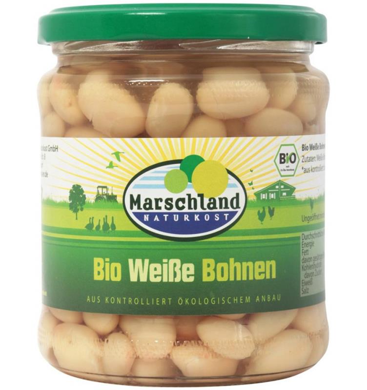Fasole Alba Bio 330 grame/220 grame Marschland