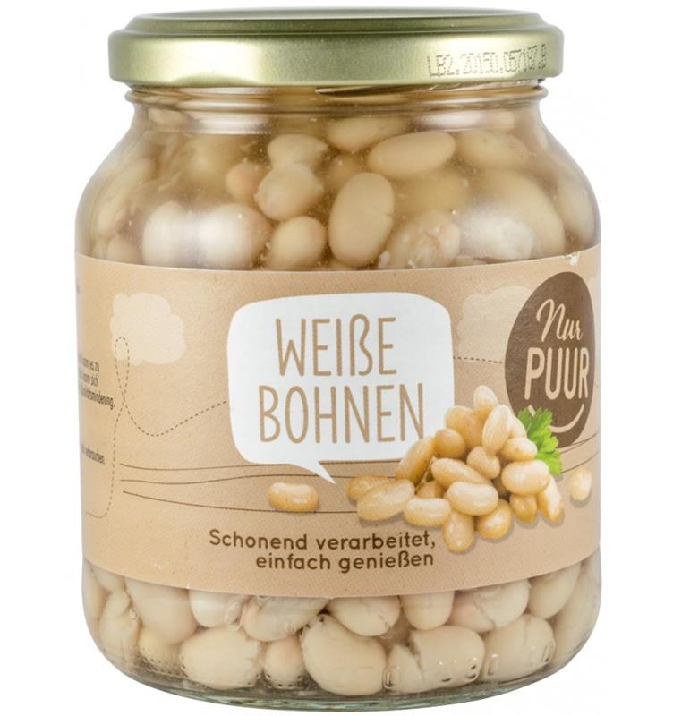 Fasole Alba Bio 350 grame Nur Puur