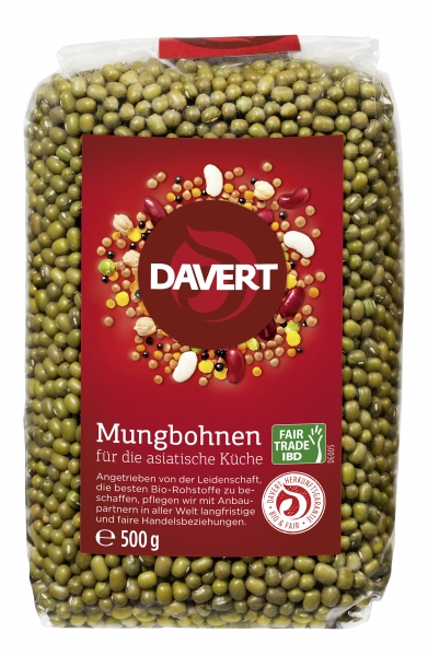 Fasole Mung Bio Fairtarde 500gr Davert