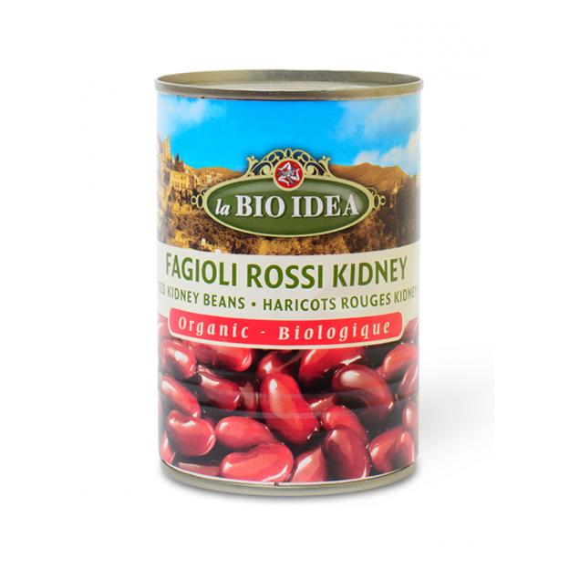 Fasole Rosie Kidney Eco Conserva Idea 400gr