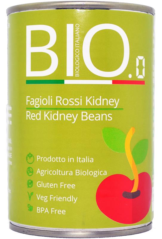 Fasole Rosie Red Kidney Bio 400 grame Bio.0