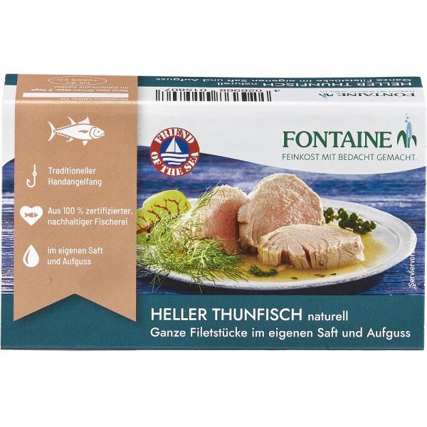 File de Ton Alb Natur Bio 120gr Fontain