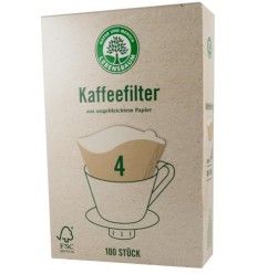 Filtre pentru Cafea Gr.4 Lebensbaum 100buc