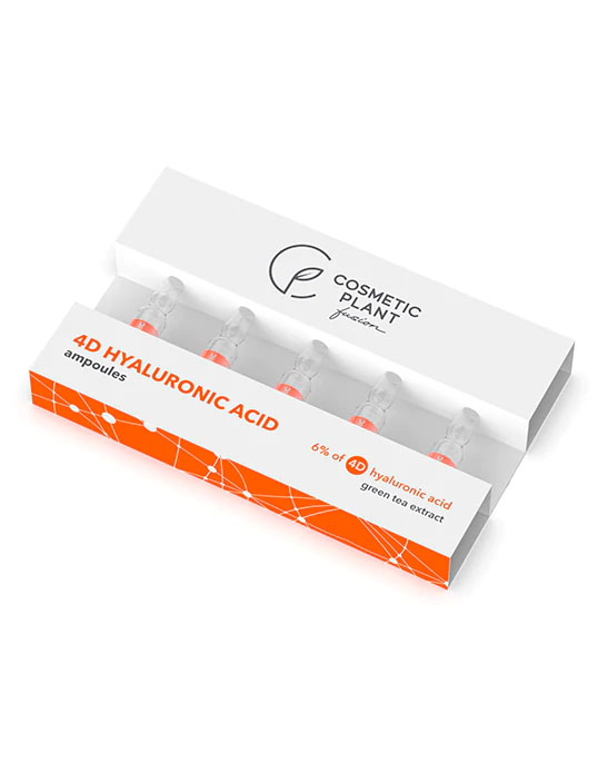 Fiole cu 6% Acid Hialuronic 4D Face Care 10 fiole Cosmetic Plant