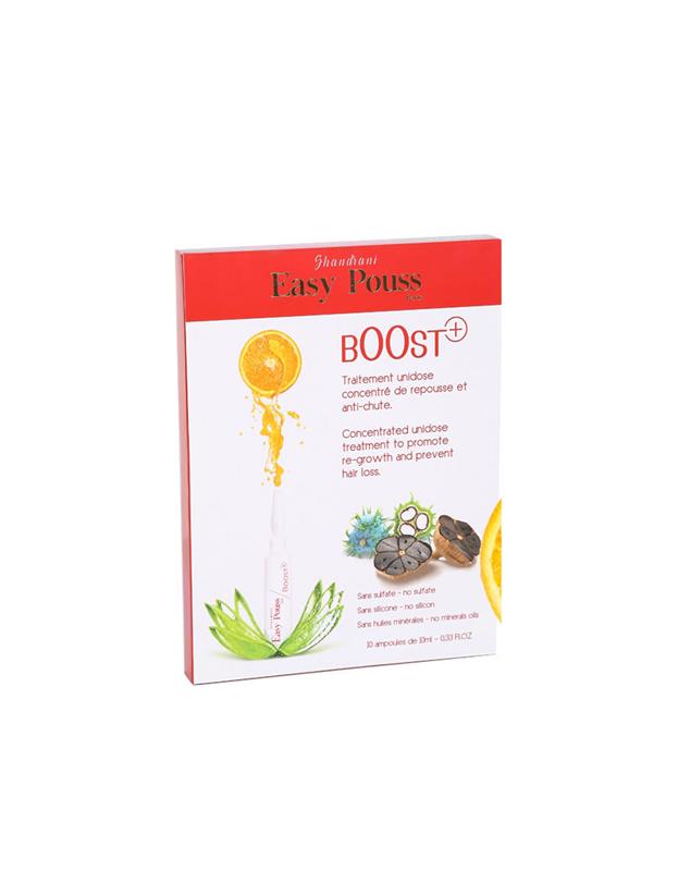 Fiole Tratament cu Ricin Aloe Vera Impotriva Caderii Parului Boost 10x10 mililitri Easy Pouss