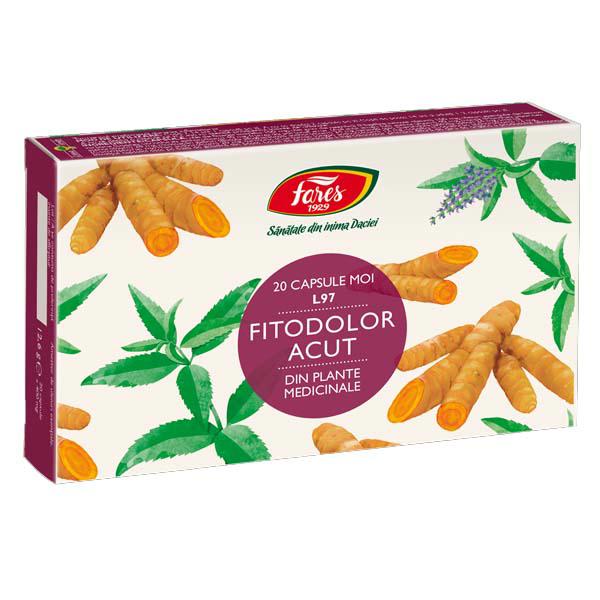 Fitodolor Acut L97 20 capsule Fares