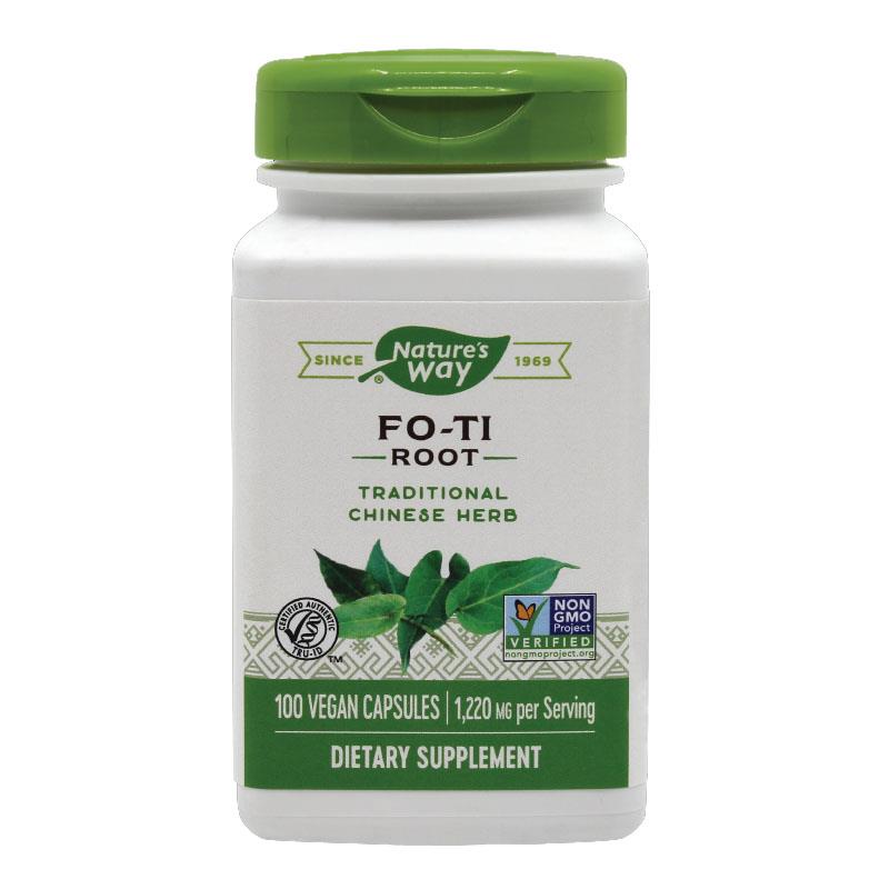 Fo-Ti 610mg Nature's Way Secom 100cps