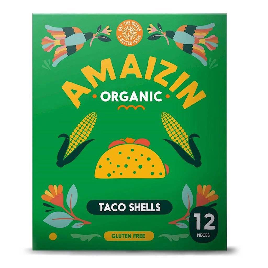 Foi de Taco Shells Fara Gluten Bio 150 grame Amaizin