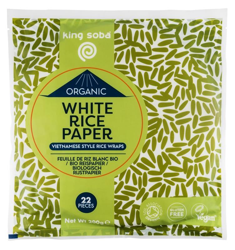 Foi din Orez Alb in Stil Vietnamez Bio 200 grame King Soba