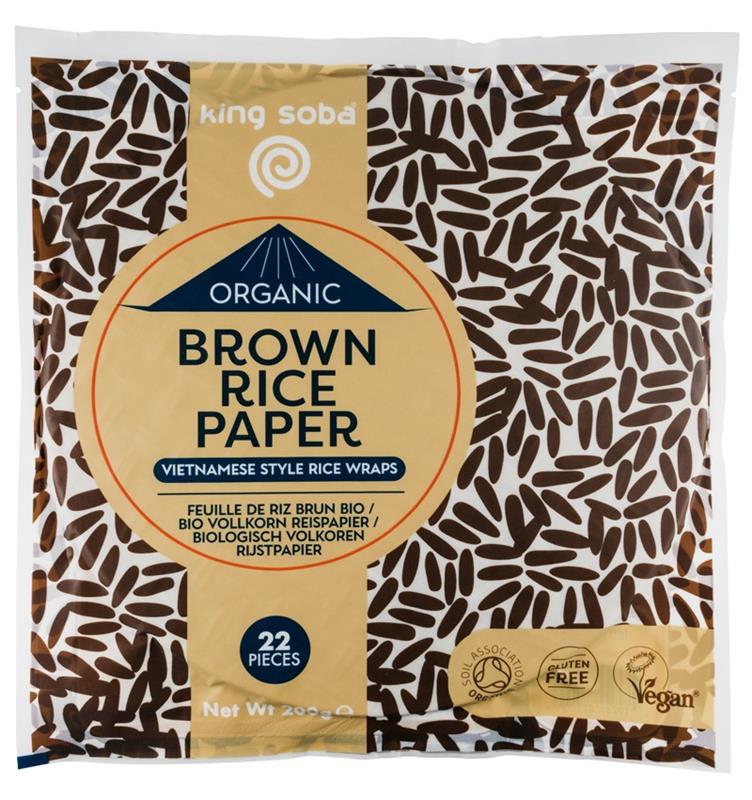 Foi din Orez Integral in Stil Vietnamez Bio 200 grame King Soba