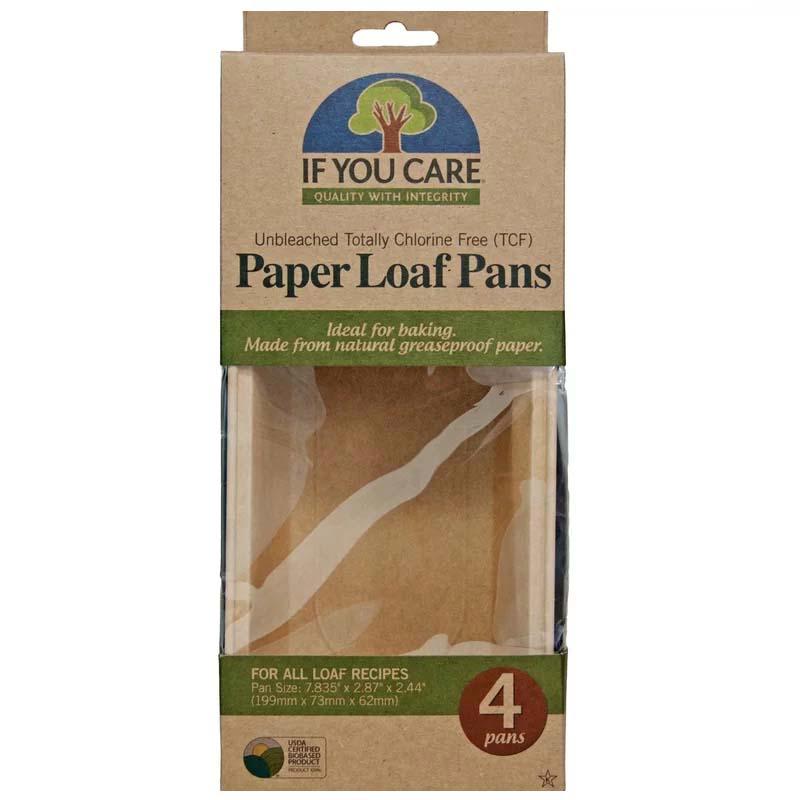 Forme de Copt pentru Chec din Hartie Nealbita Fara Clor 4 bucati If You Care