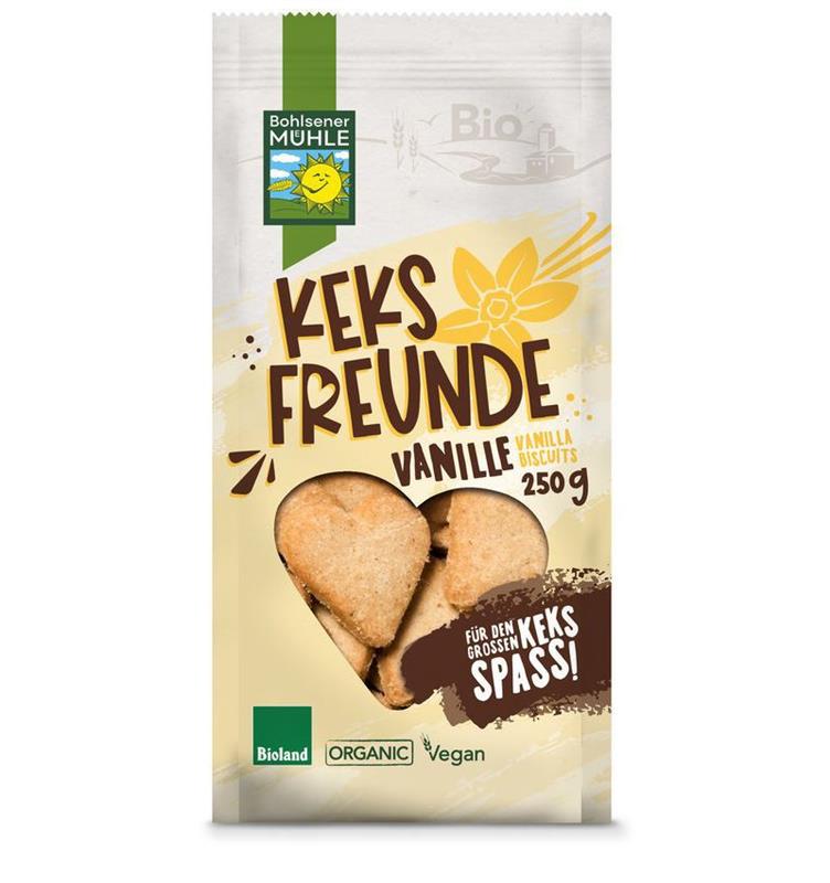 Freunde Biscuiti Ecologici cu Vanilie Bohlsener Pronat 250gr