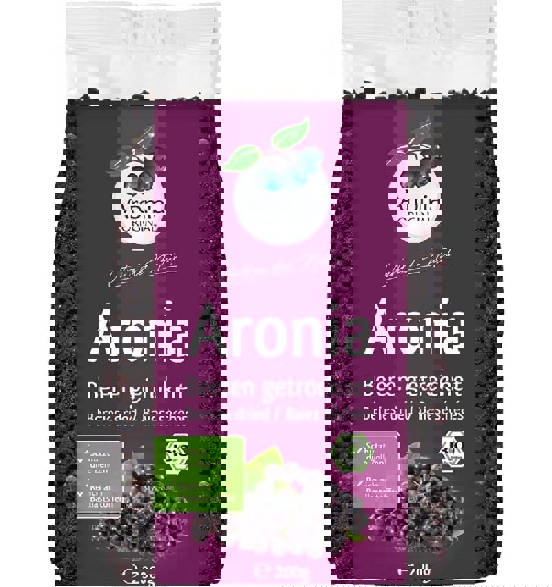 Fructe de Aronia Uscate Bio 200gr Aronia Original