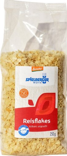 Fulgi Bio de Orez Integrali Fara Gluten Demeter Spielberger 250gr