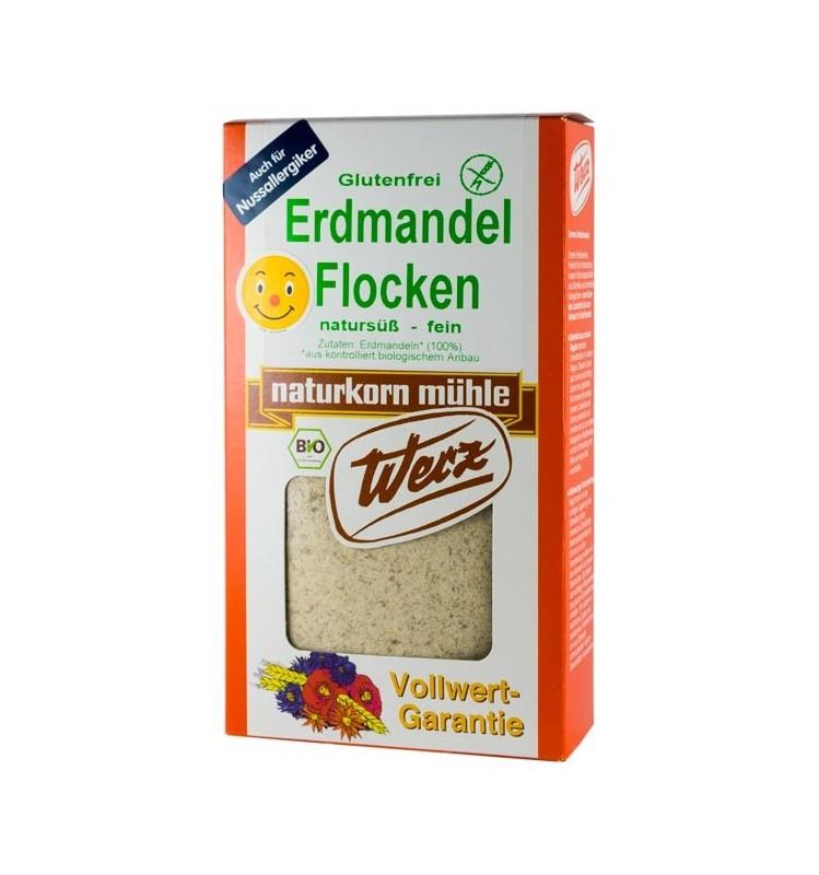 Fulgi Bio din Migdale de Pamant fara Gluten Werz 250gr