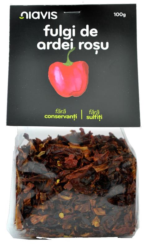 Fulgi de Ardei Rosu 100gr Niavis