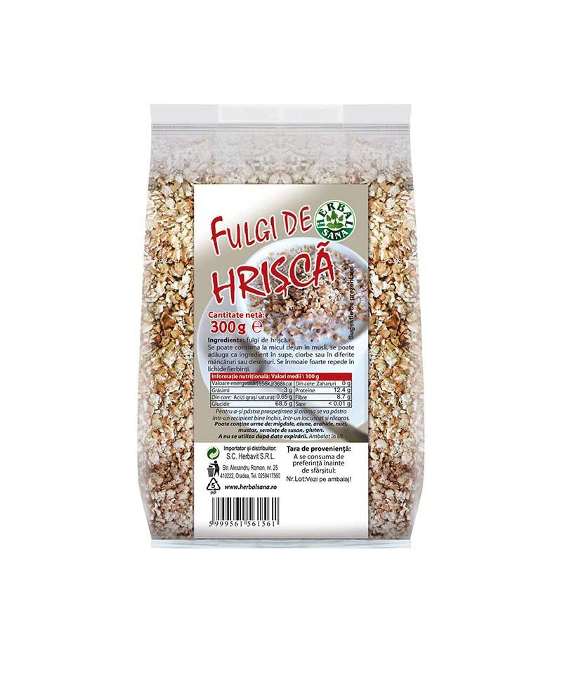 Fulgi de Hrisca 300gr Herbavit