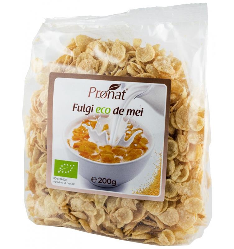 Fulgi de Orez si Mei Bio 200gr Pronat