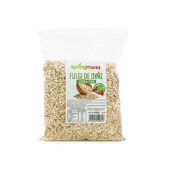 Fulgi de Ovaz Extra Fini 650 grame SpringMarkt