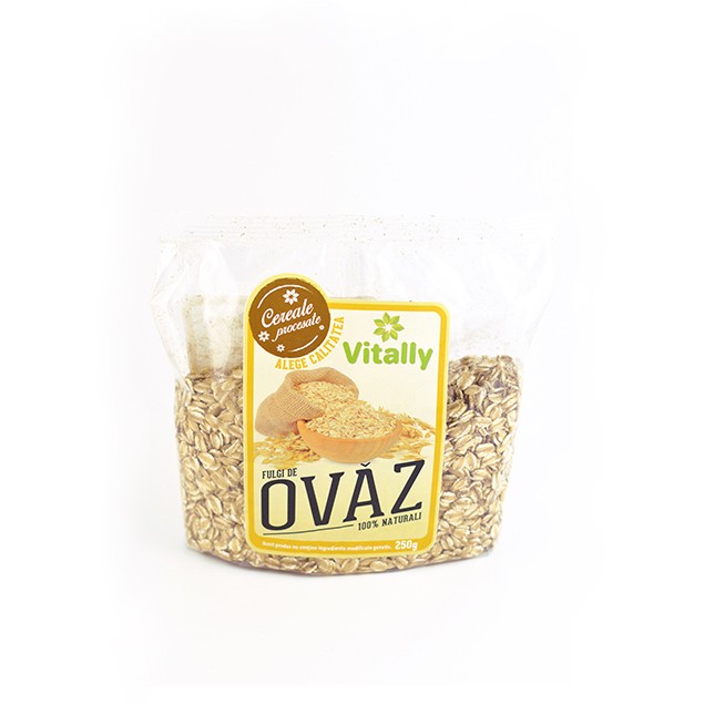 Fulgi de Ovaz Integrali 250gr Vitally