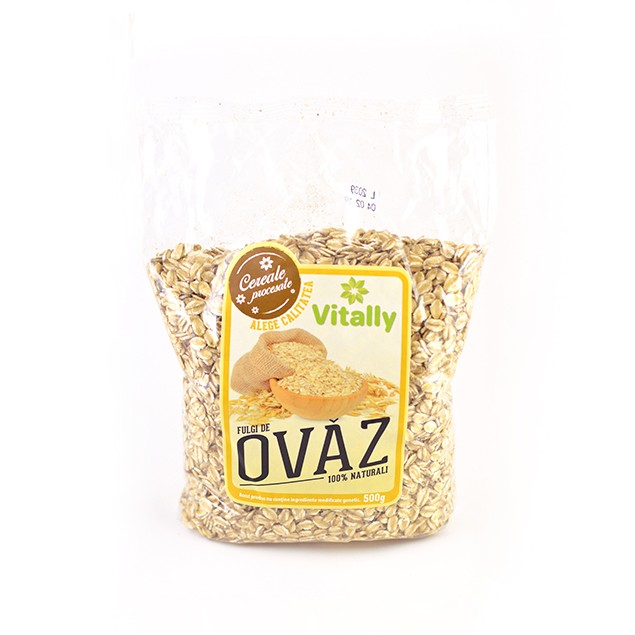 Fulgi de Ovaz Integrali 500gr Vitally