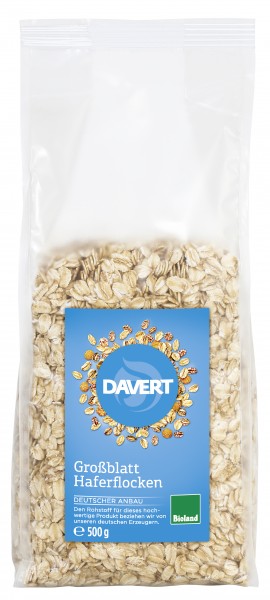 Fulgi de Ovaz Mari Bioland Bio 500gr Davert