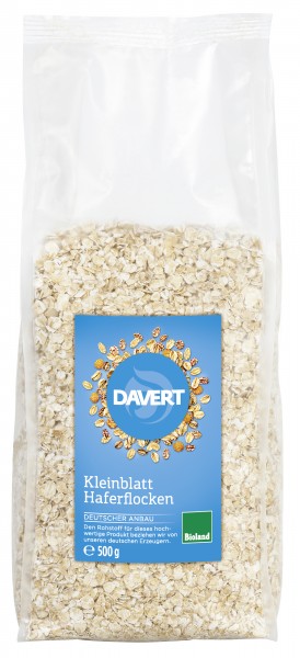 Fulgi de Ovaz Mici Bio Bioland 500gr Davert