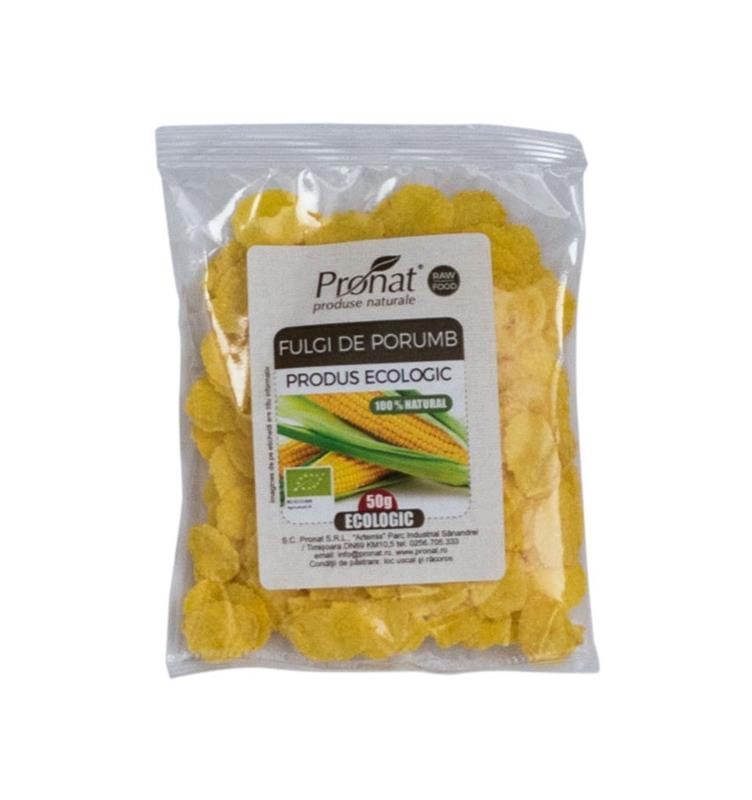 Fulgi de Porumb Bio Pronat 50gr