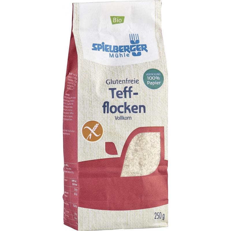 Fulgi din Teff Fara Gluten Bio 250 grame Spielberger