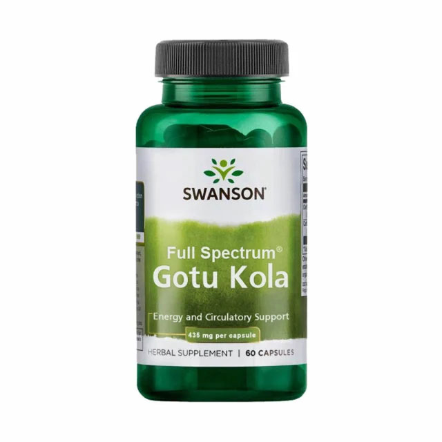 Full Specturm Gotu Kola 435 miligrame 60 capsule Swanson