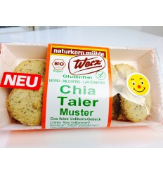 Fursecuri Bio fara Gluten cu Seminte Chia Werz 100gr