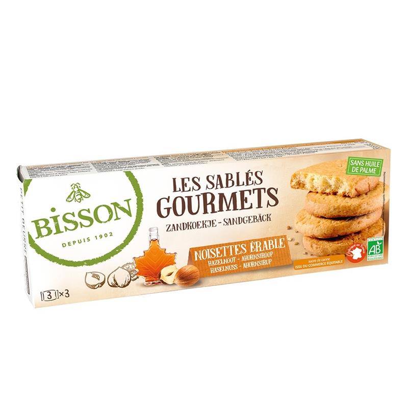 Fursecuri cu Alune si Sirop de Artar Gourmet Bio 150gr Bisson