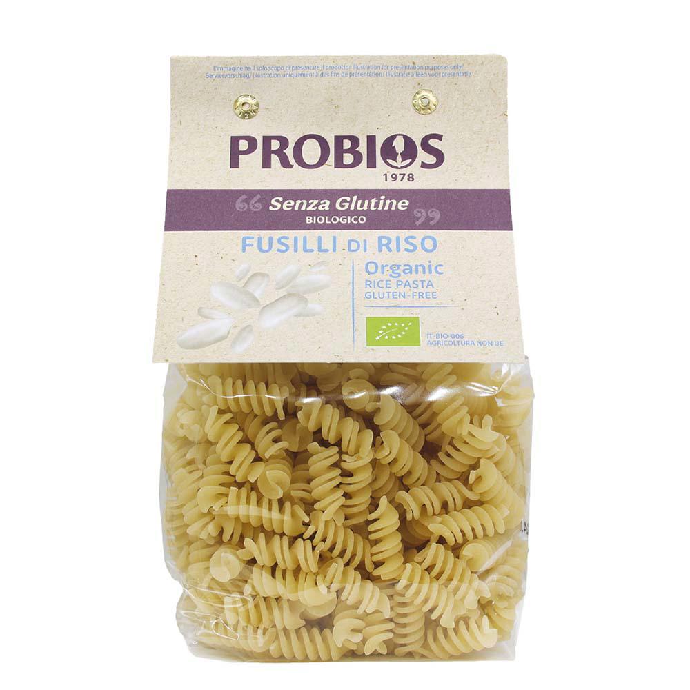 Fusilli din Orez Alb Bio Fara Gluten 400gr Probios